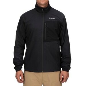 SIMMS FLYWEIGHT ACCESS Fishing Jacket Black MEN XL Lightweight Outdoor